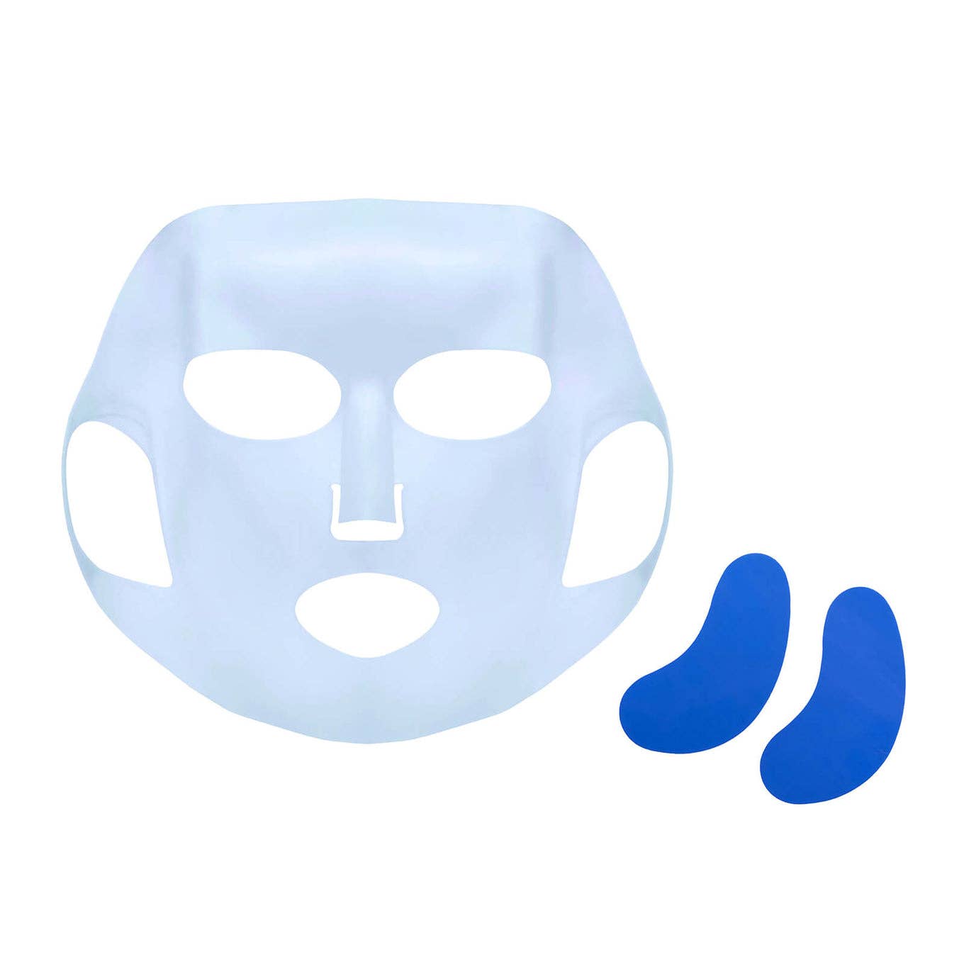 Reusable Silicone Sheet Mask Set (For Face + Eyes)