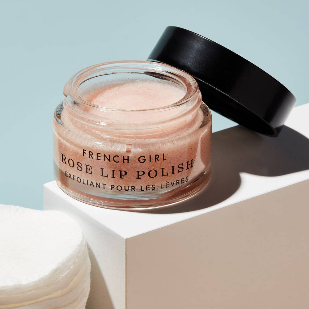 Hydrating Rose Lip Polish & Scrub