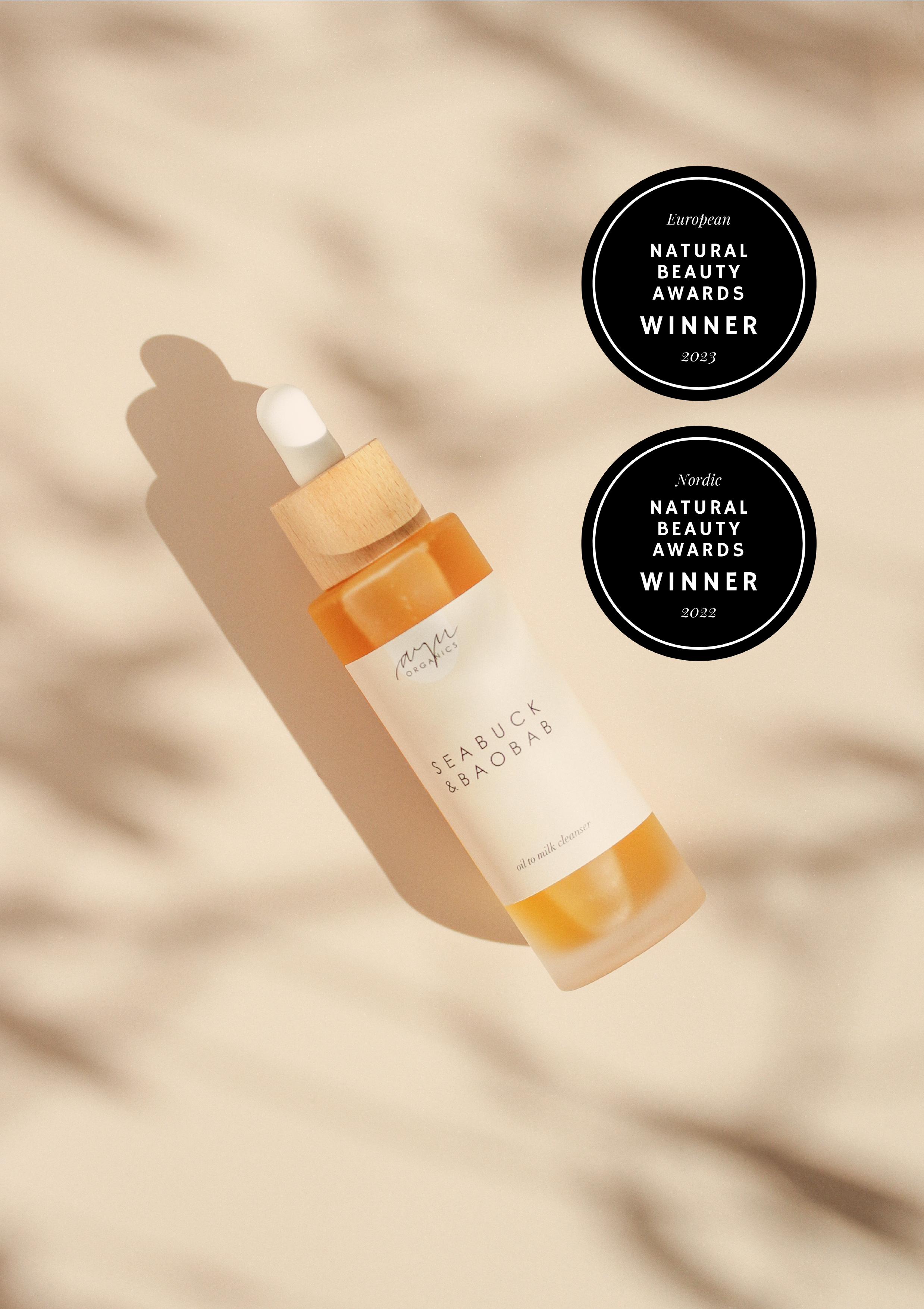 Seabuck and Boabab Oil to Milk Cleanser