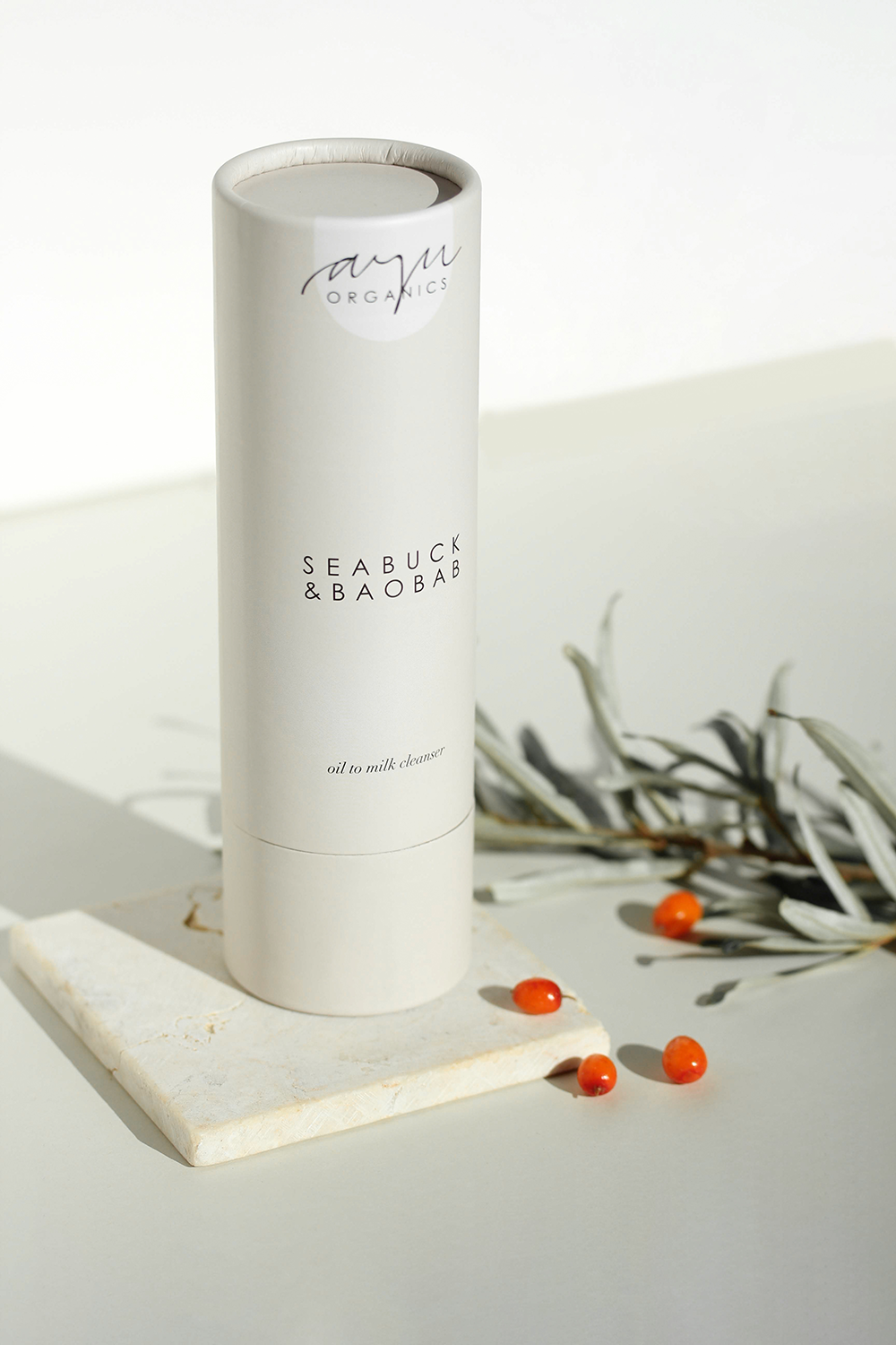 Seabuck and Boabab Oil to Milk Cleanser