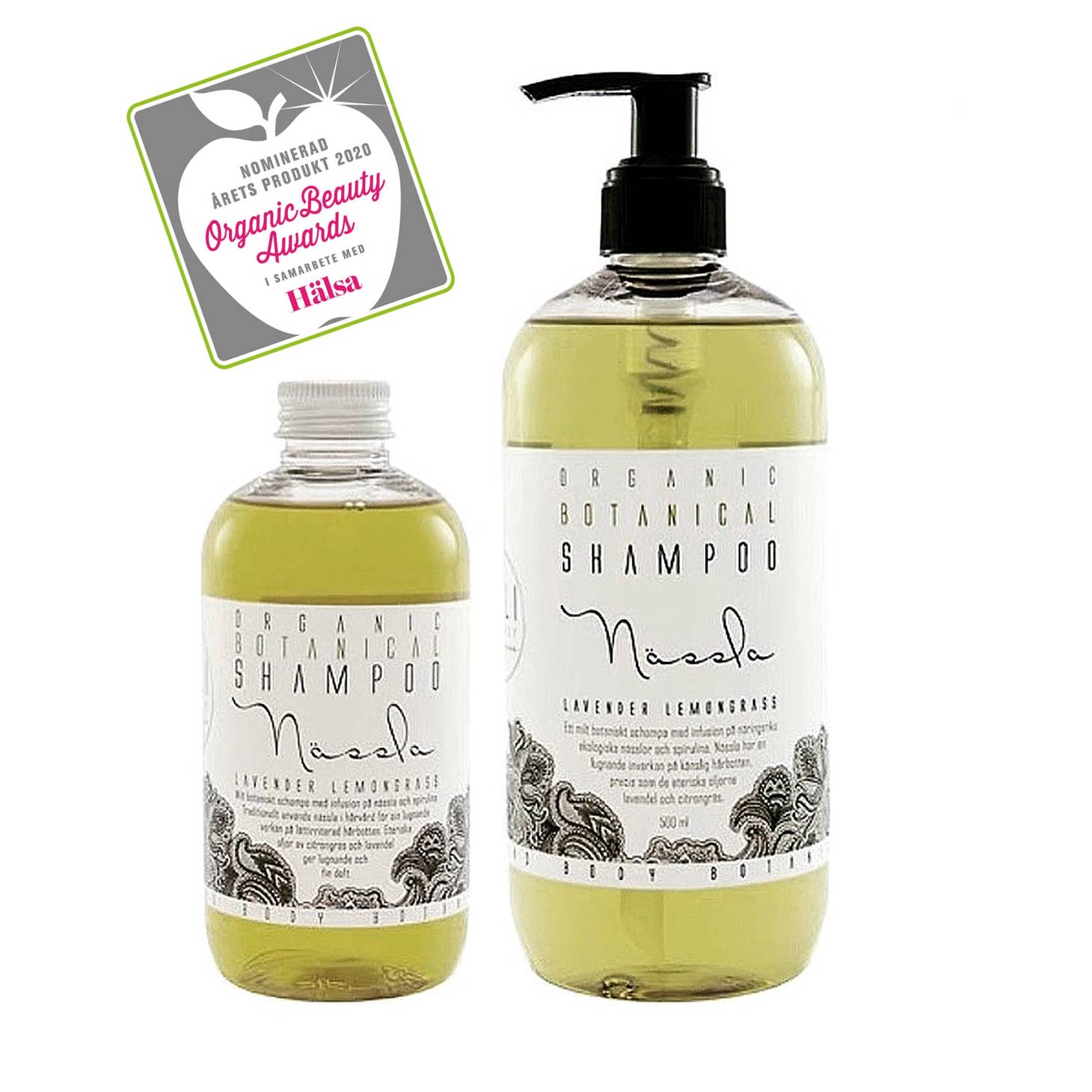 Organic Shampoo Nettle - Lavender Lemongrass